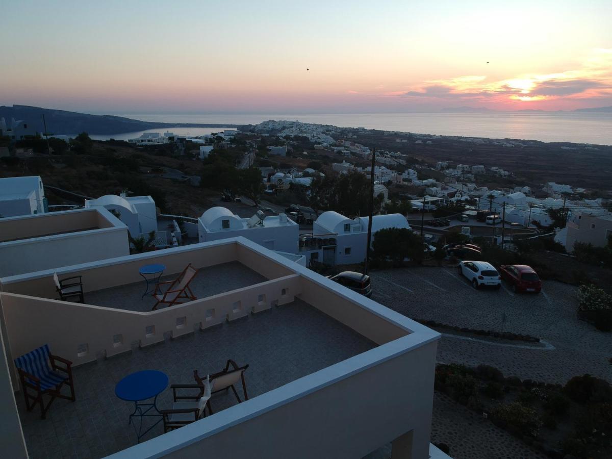 Panorama Oia Apartments Kültér fotó